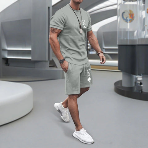 Stessil-Completo Pantaloncini E Maglietta Uomo