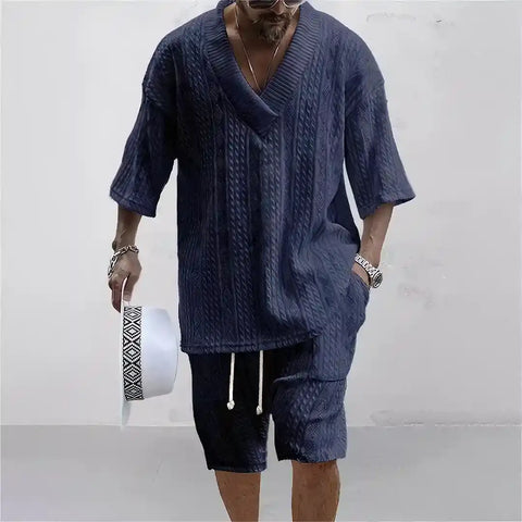 Stessil-Set di Pantaloncini Casual Estivi da Uomo